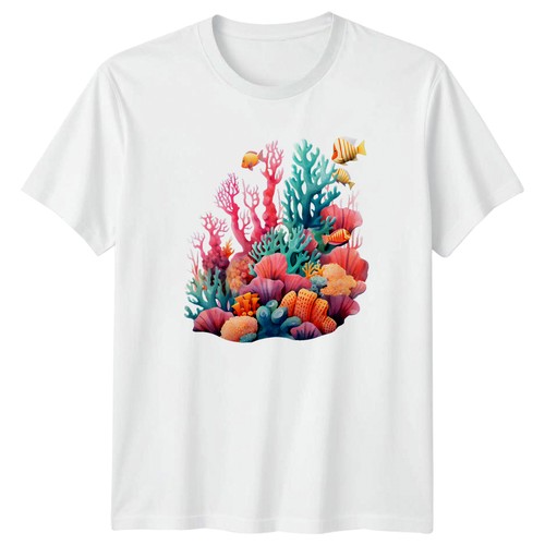 Shirt korallenriff fische - t-shirt,