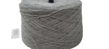 Wolle garn stricken - grau, kone