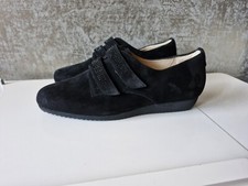 Hassia Damen Sanremo Halbschuh Slipper Gr. 40 6,5 H Swarovski Samtleder NP 169€