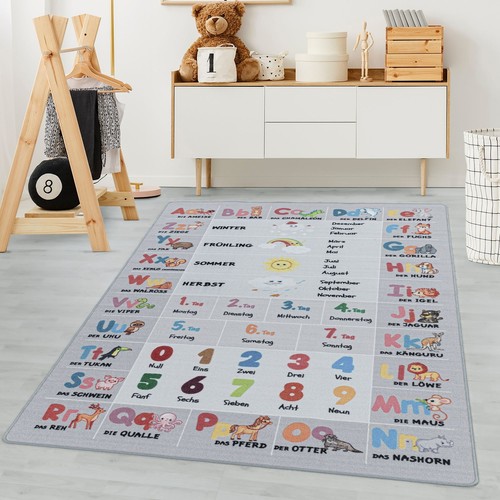Kinderteppich lernenmatte - kinderteppich,