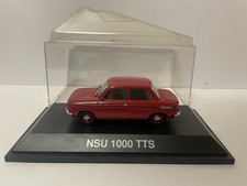 NSU 1000 TTS 1/43 Schuco Modellauto in Vitrine 