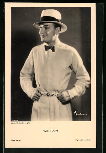 Schauspieler willy forst - schauspieler,