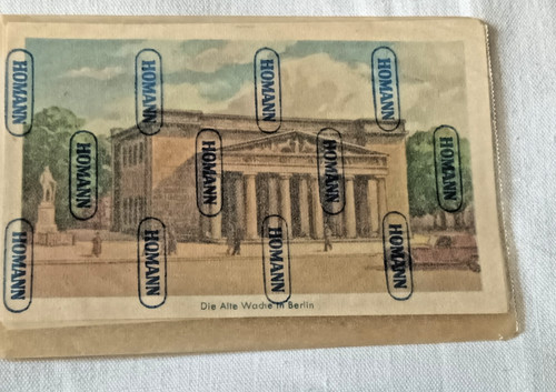 Sammelbilder homann - sammelbilder,