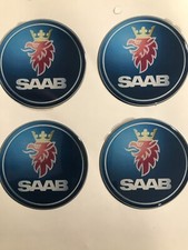 4 x Saab Silicon Emblem