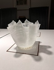 Antike Venini Glas Vase Murano