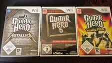 Guitar Hero World Tour + Guitar Hero 5 + Guitar Hero Metallica - Nintendo Wii