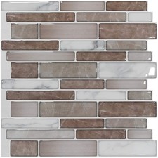10-Blatt  Aufkleben Backsplash