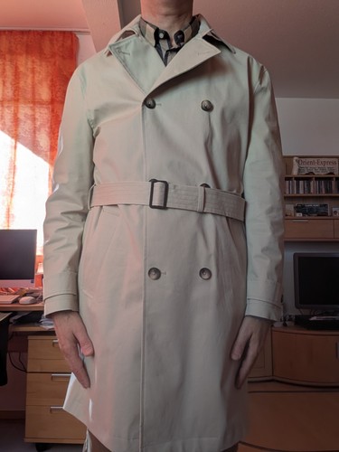Herren trench coat neu - neu, l