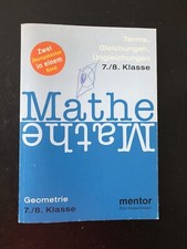 Mathe Geometrie 7./8. Klasse Aufgaben mit Lösungsteil Mentor Eine Klasse besser