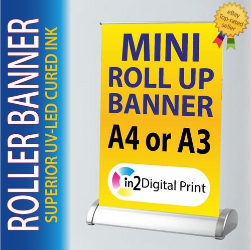 Roller banner ständer mini - banner, a4