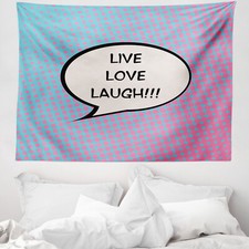 Lebe lache Liebe Mikrofaser