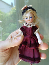 Antike Puppe schönes Mädchen alte Puppe Vintage Doll