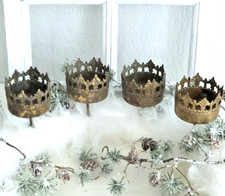 4 er Set Teelichthalter