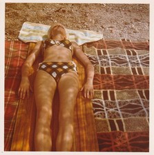 Vintage Foto Schöne Frau i