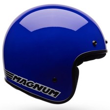 Bell Magnum Solid Blue Jethelm