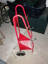 Angelwagen zum Transport von Angelruten+Tasche etc. mit robusten Müllwagenrädern