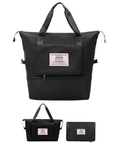 Faltbare reisetasche mit - faltbare,