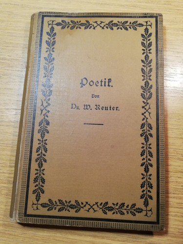 Wilhelm reuter poetik - wilhelm,