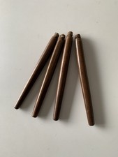 Vintage 4x kleine braun