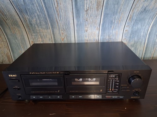 Teac 470 tapedeck - teac, w-470