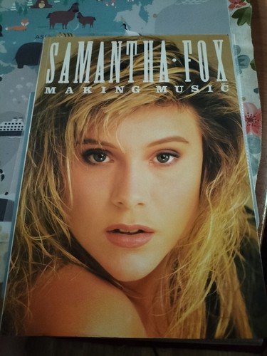 Samantha fox making music buch - fox,