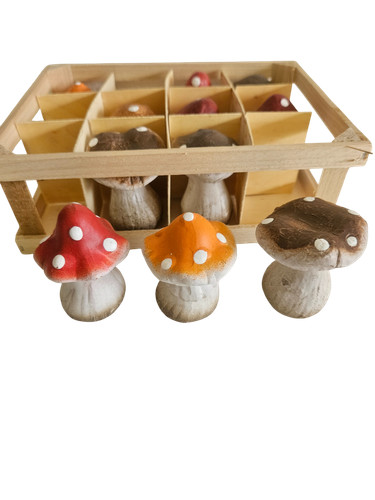 Deko keramik pilz 7cm - pilz,