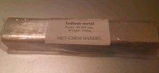 Indium-Barren 1000g (1kg), Eingeschweißt in Folie, Reinheit 99.995