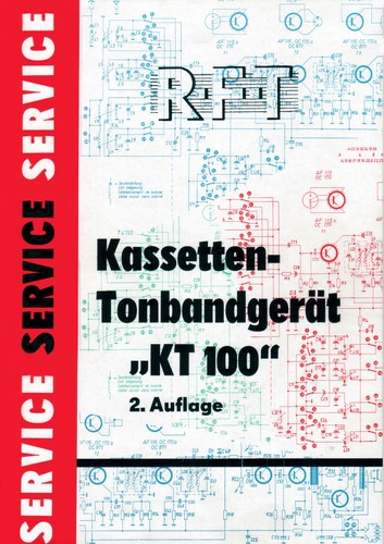 Rft kassettenrecorder 100 - kt,