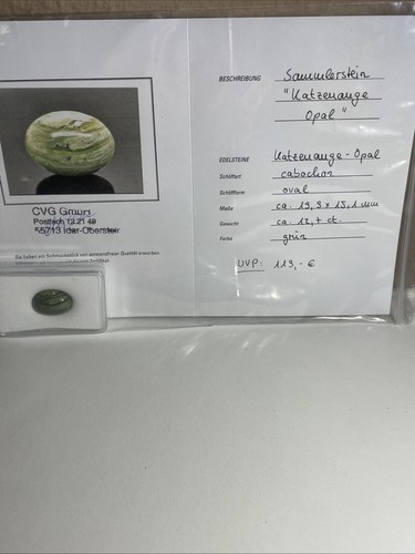 Opal katzenauge 7ct - opal, katzenauge,12.7ct