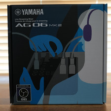 YAMAHA AG06 AG06MK2 B Schwarz