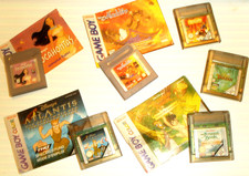 @ 6 x Nintendo DISNEY Game Boy Spiel (Atlantis/Tarzan/Aladdin/Pocahontas/El Do.)