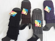 Ein Paar Beinstulpen Strick