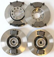 Bremsen Set Bremsscheiben + Beläge VORNE + HINTEN Renault Laguna 2 II