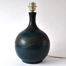 Lampenfuß / TISCHLEUCHTE Keramik, Horst KERSTAN / Kandern, 1986