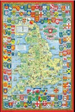 Historische Karte von England