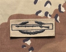 US Army CIB Desert Sew-On