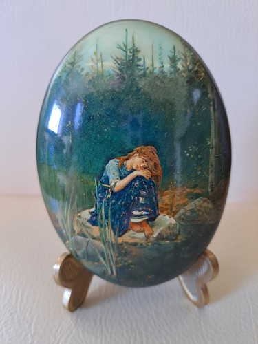 Russische lackdose handgemalt - russische,