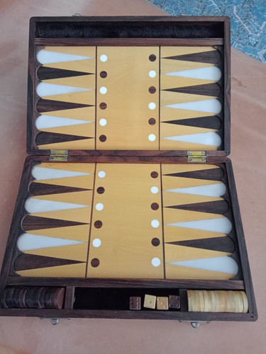 Backgammon koffer - backgammon,
