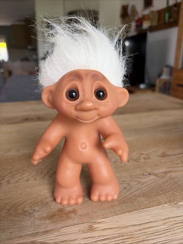 Vintage troll propped - vintage, dam