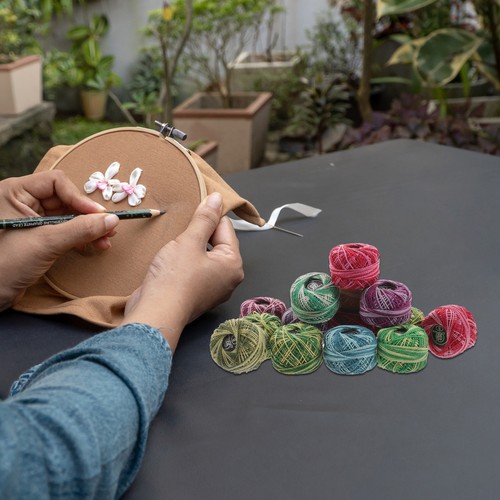 Rollen stickgarn set - rollen,