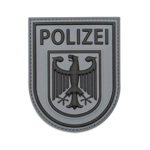 Rubber patch bundespolizei - patch,