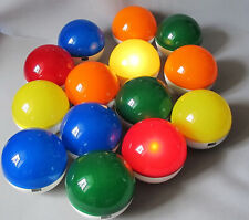 Hans Gugelot Set von 14 Party Leuchten partylight ball lamp VARTA 1971