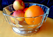 Edle Kristallschale Schale