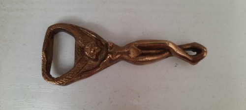 Flaschenöffner messing nackte - flaschenöffner,