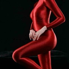 Damen Body Overall Satin