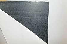 Schaumstoff ca. 1 cm dick schwarz mit Hot Melt 30 x 30 cm