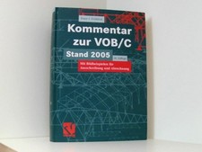 Kommentar zur VOB/C: Stand