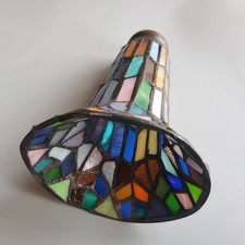 Buntglas Vintage Glas Lampe