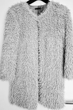 Ital. "Zottel"-Mantel, Gr. 38, immer in Mode, gebr.