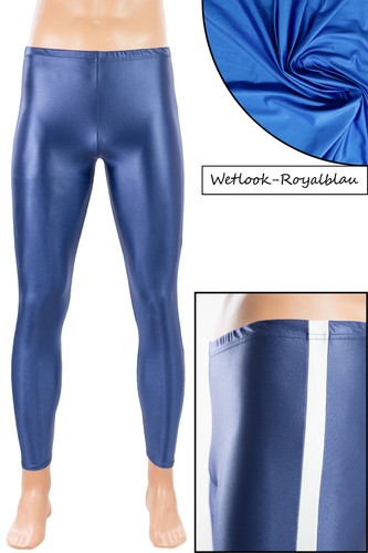 Herren wetlook leggings - herren,